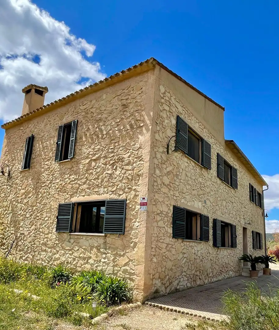Exterior view of Houses for rent in Castalla  with Heating, Private garden and Terrace