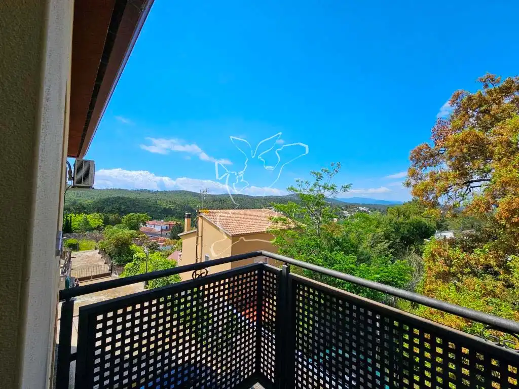 Vista exterior de Casa o chalet en venta en Vidreres con Jardín privado, Terraza y Piscina