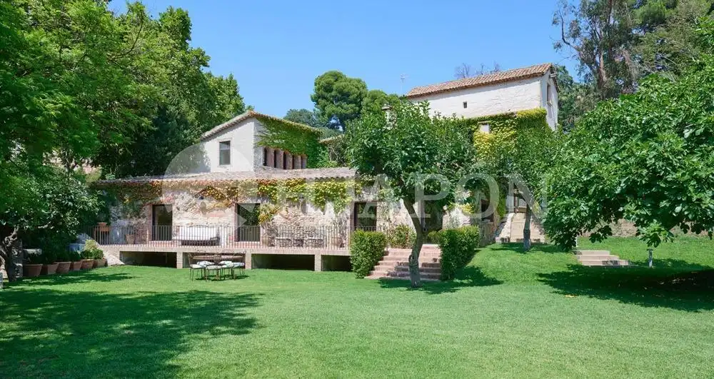 Garten von Haus oder Chalet zum Verkauf in Alella mit Klimaanlage, Heizung und Privatgarten