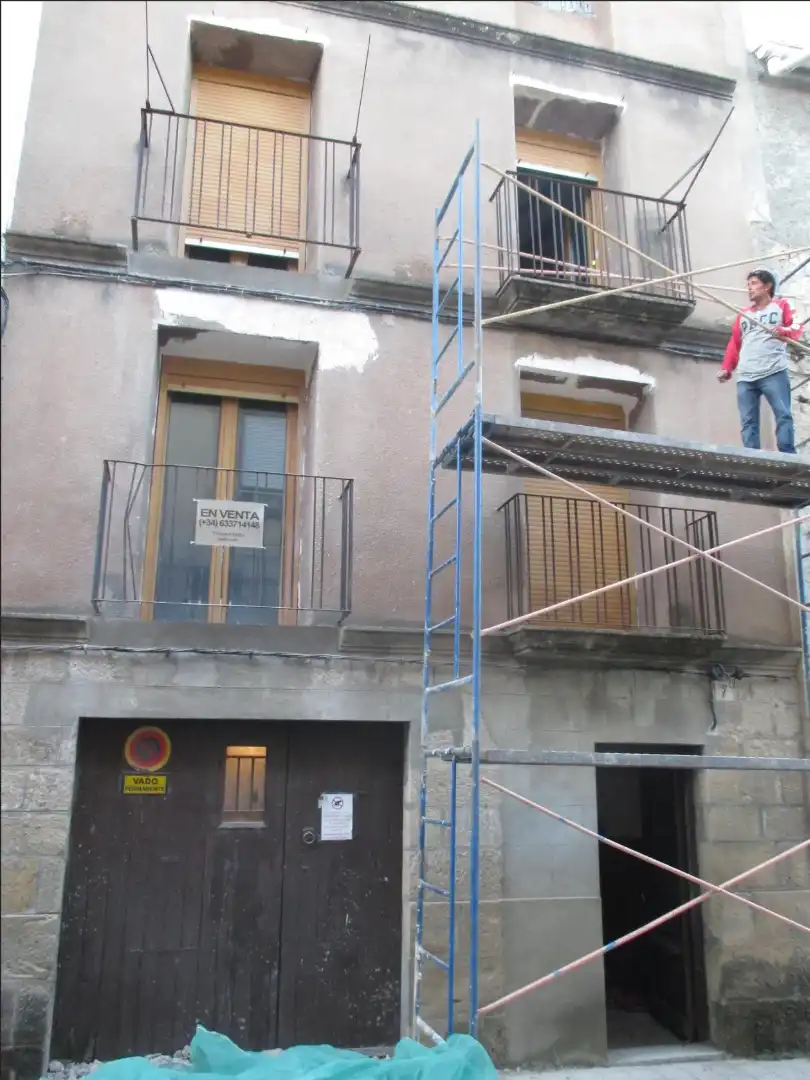 Vista exterior de Casa o chalet en venta en Maella con Balcón