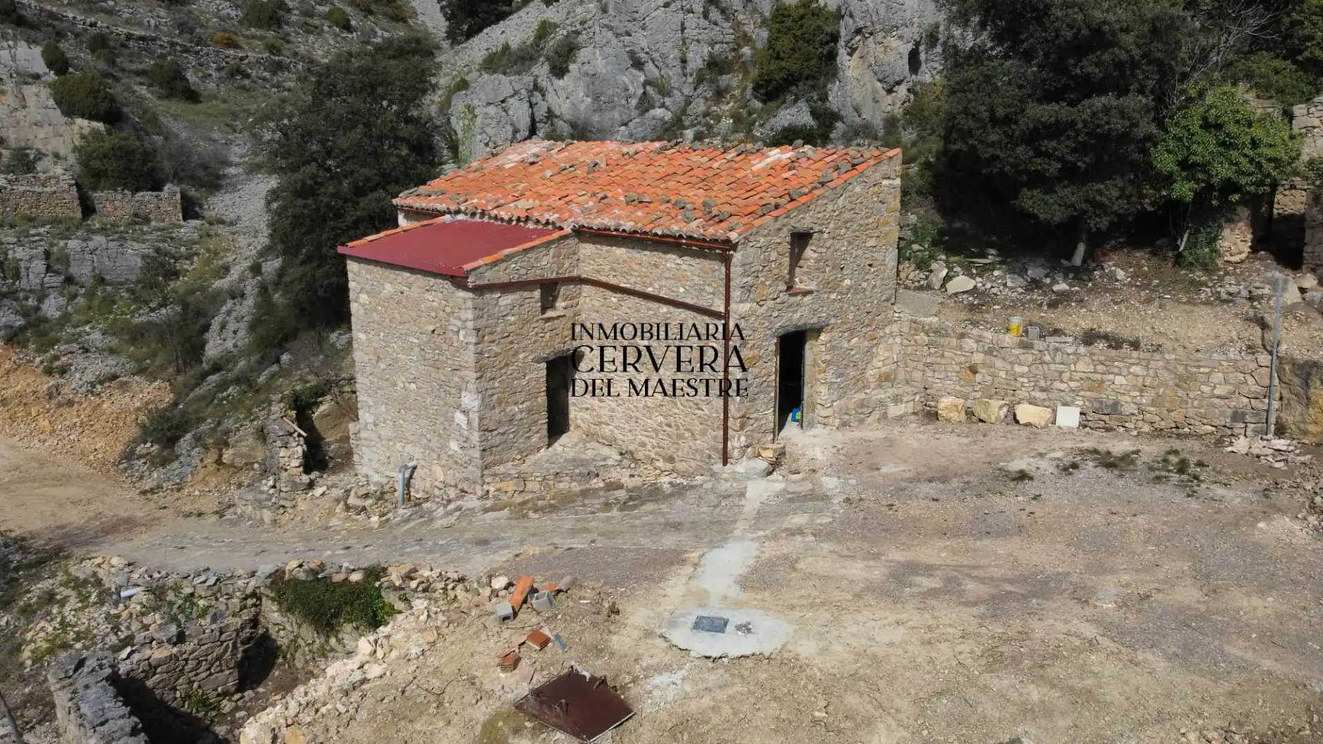 Vista exterior de Finca rústica en venda en Sierra Engarcerán