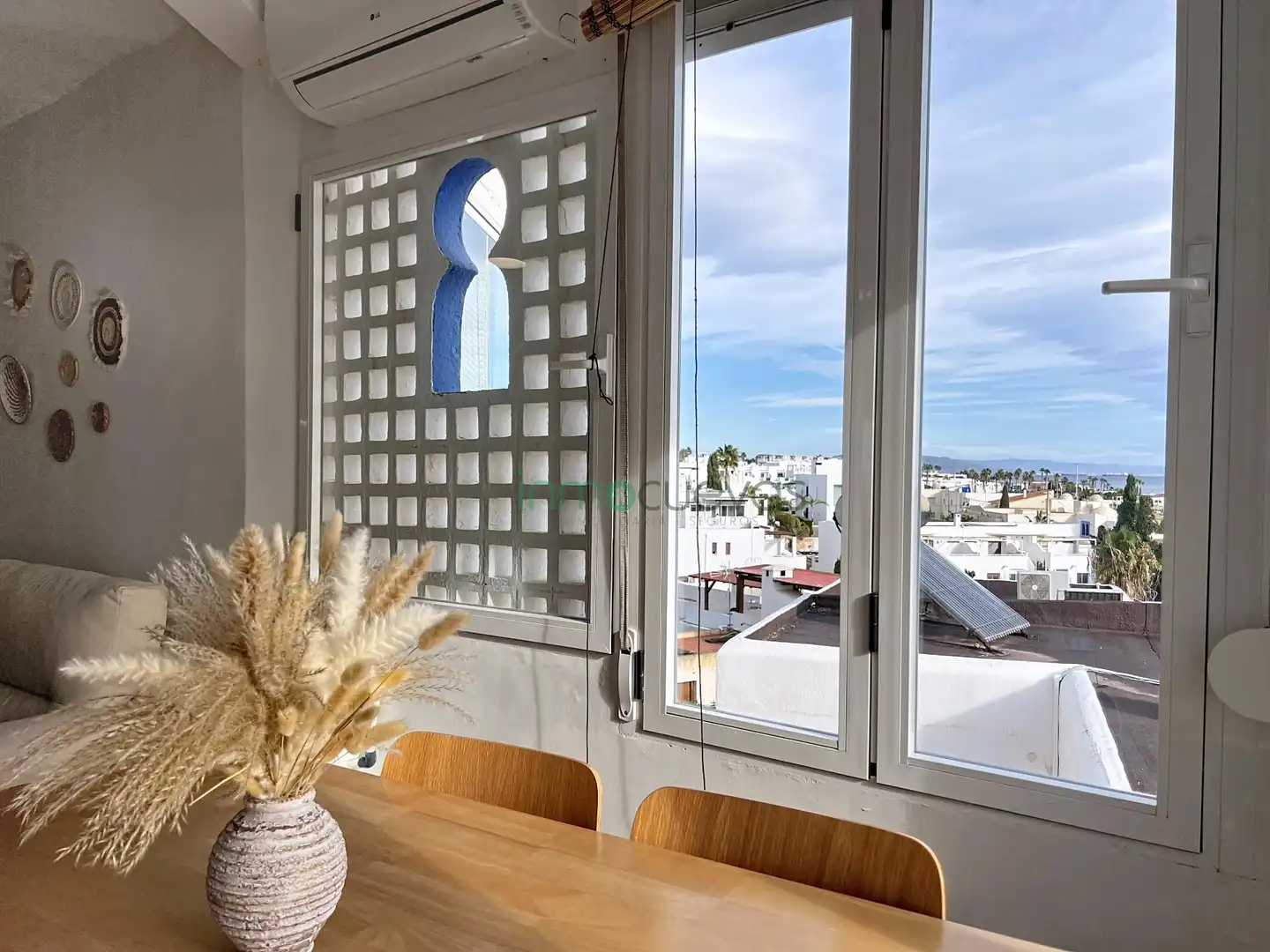 Vista exterior de Estudio en venta en Mojácar con Aire acondicionado, Jardín privado y Terraza