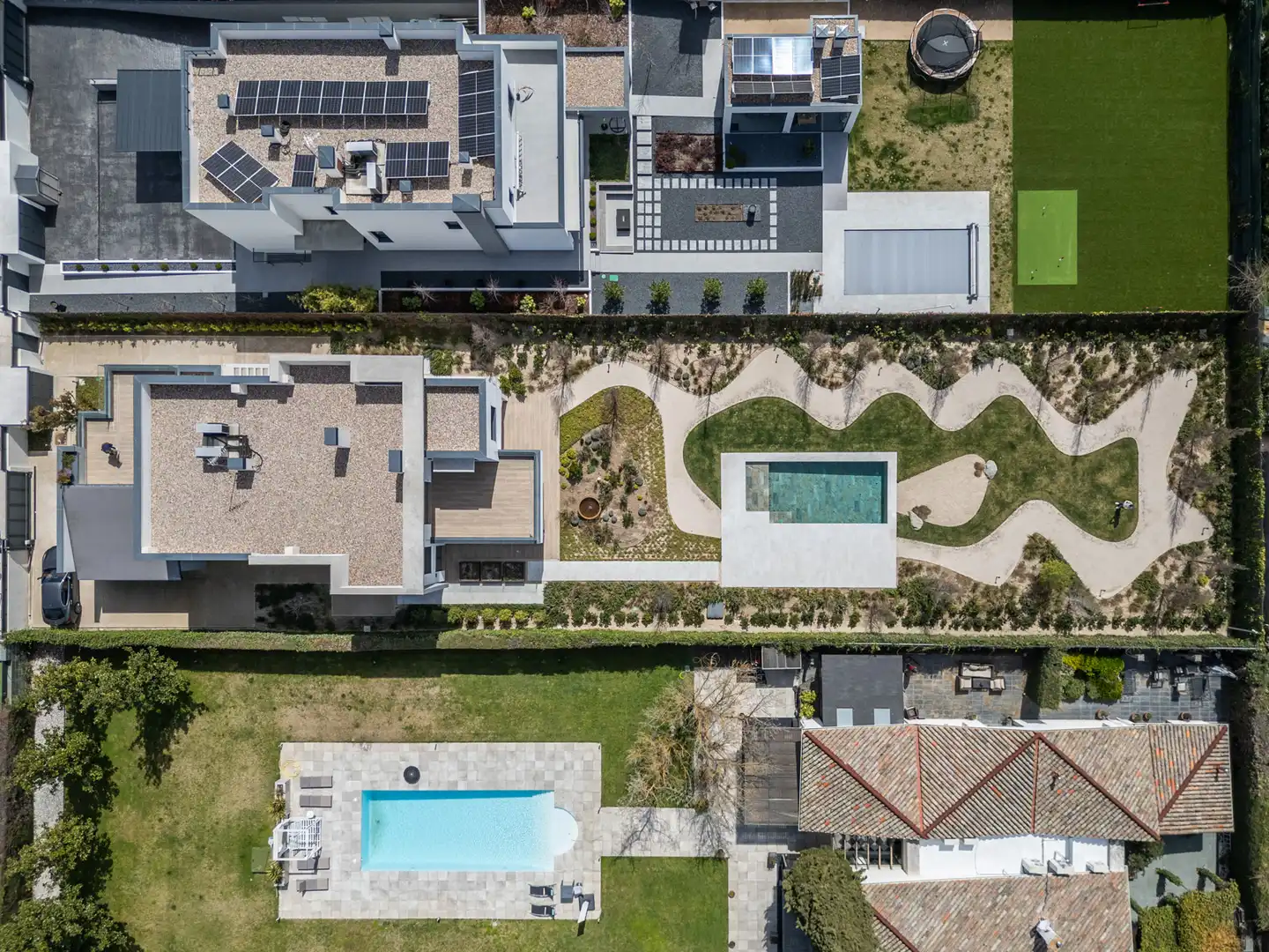 Garden of Houses for sale in Villanueva de la Cañada  with Air Conditioner, Heating and Private garden