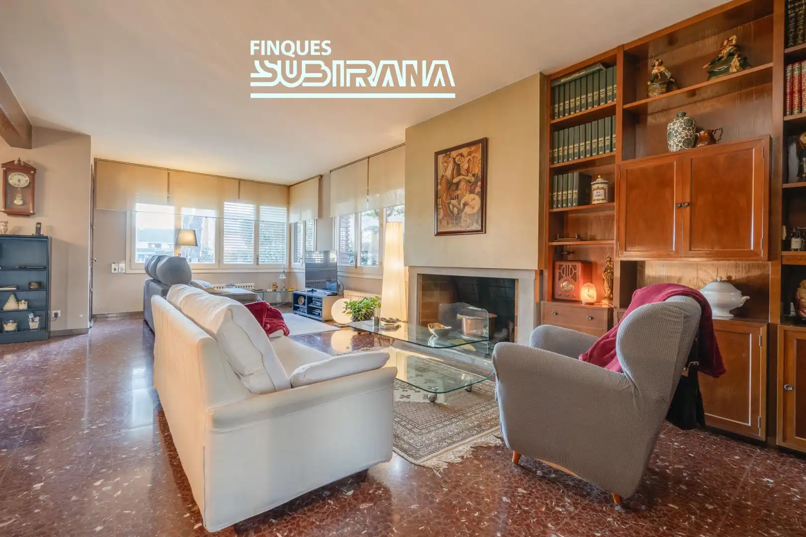 Living room of Houses for sale in Igualada  with Heating, Private garden and Terrace