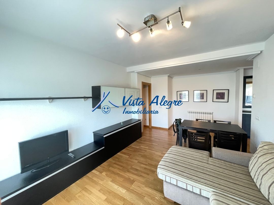 Sala de estar de Apartamento en venta en Cirueña con Calefacción, Parquet y Terraza