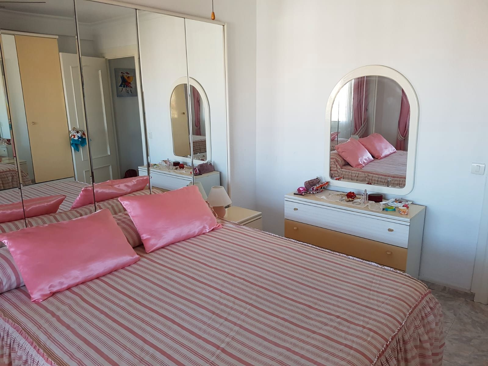 Bedroom of Flat to rent in Benalmádena  with Air Conditioner, Terrace and Furnished