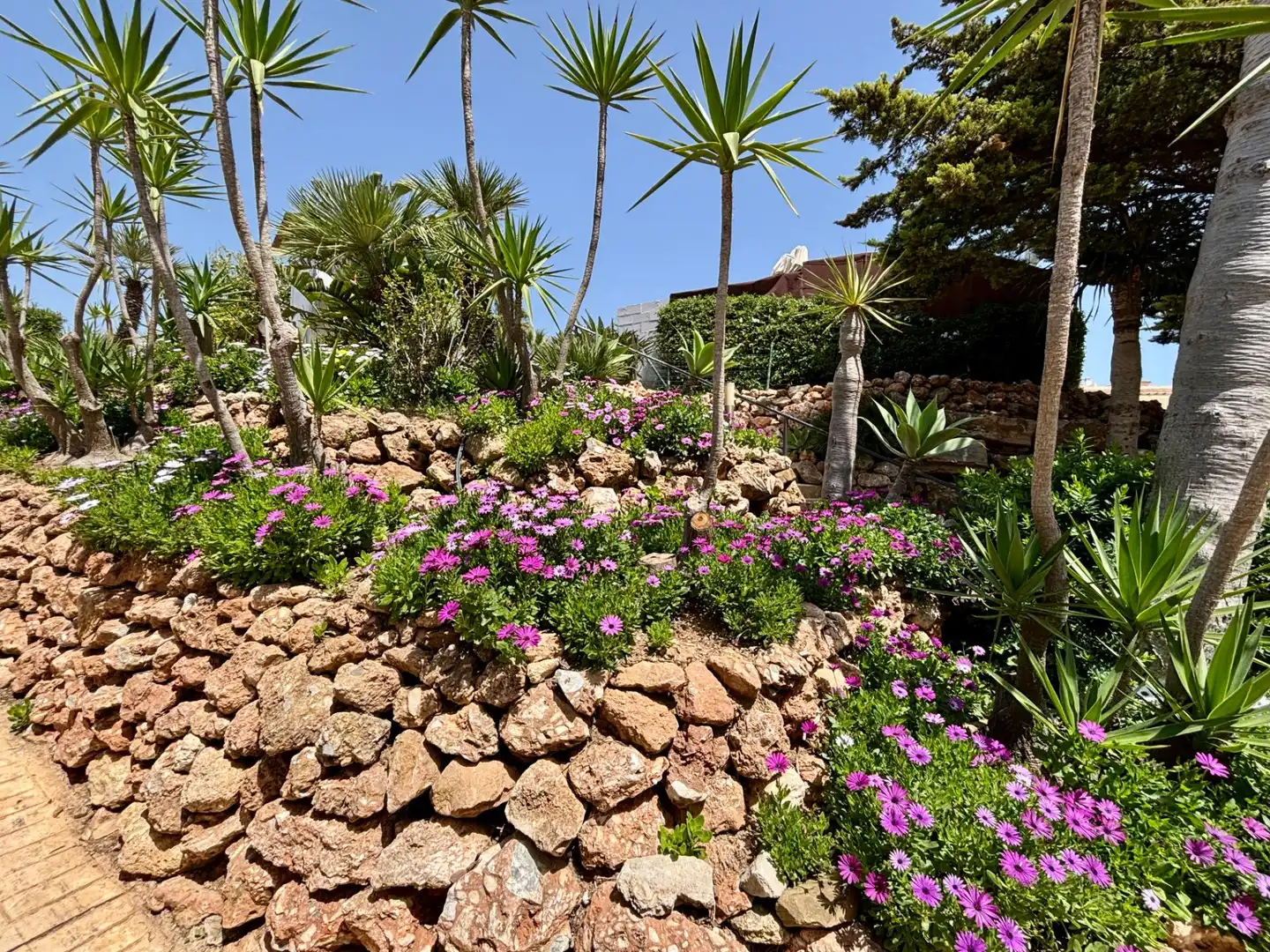 Jardín de Apartamento en venta en Mijas con Aire acondicionado, Jardín privado y Terraza