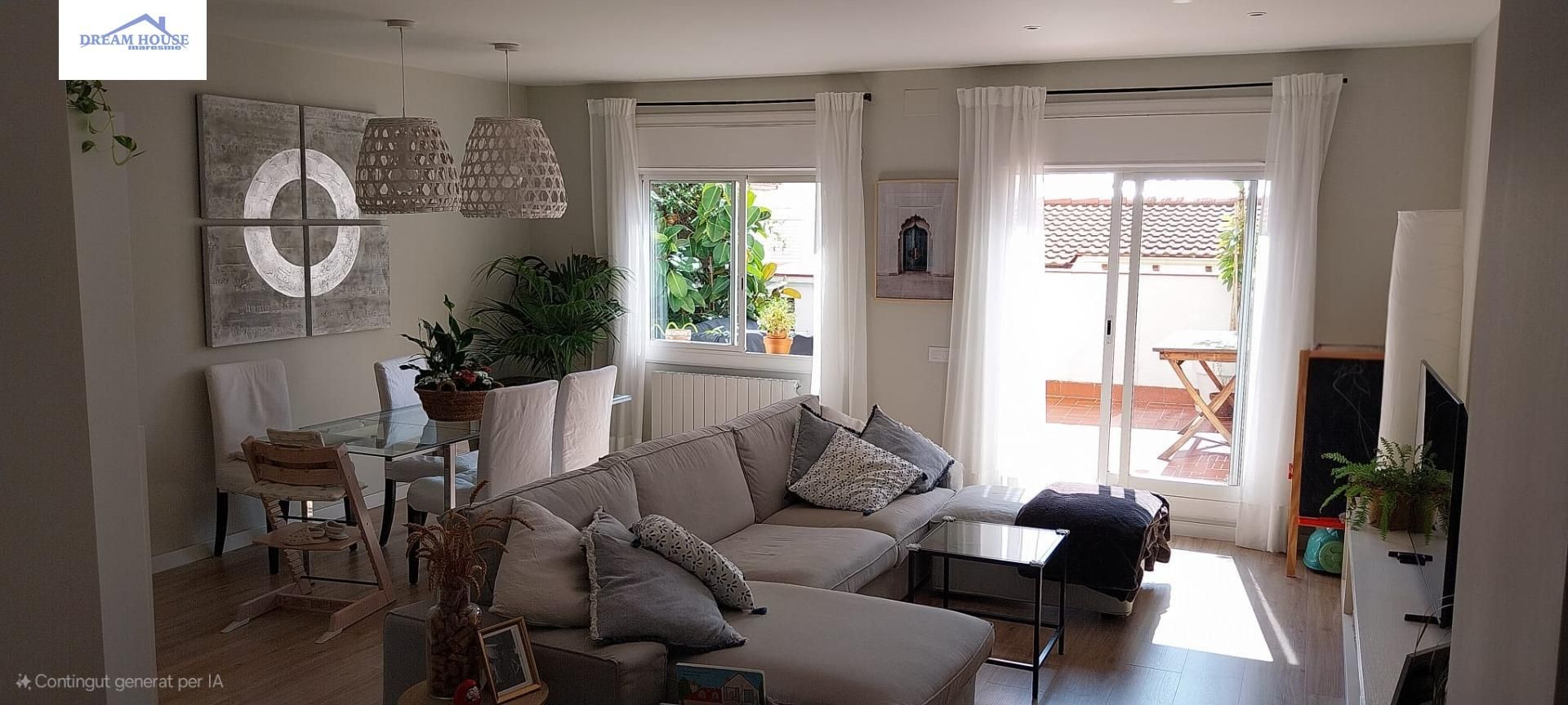 Living room of Planta baja for sale in  Barcelona Capital  with Heating, Terrace and Balcony