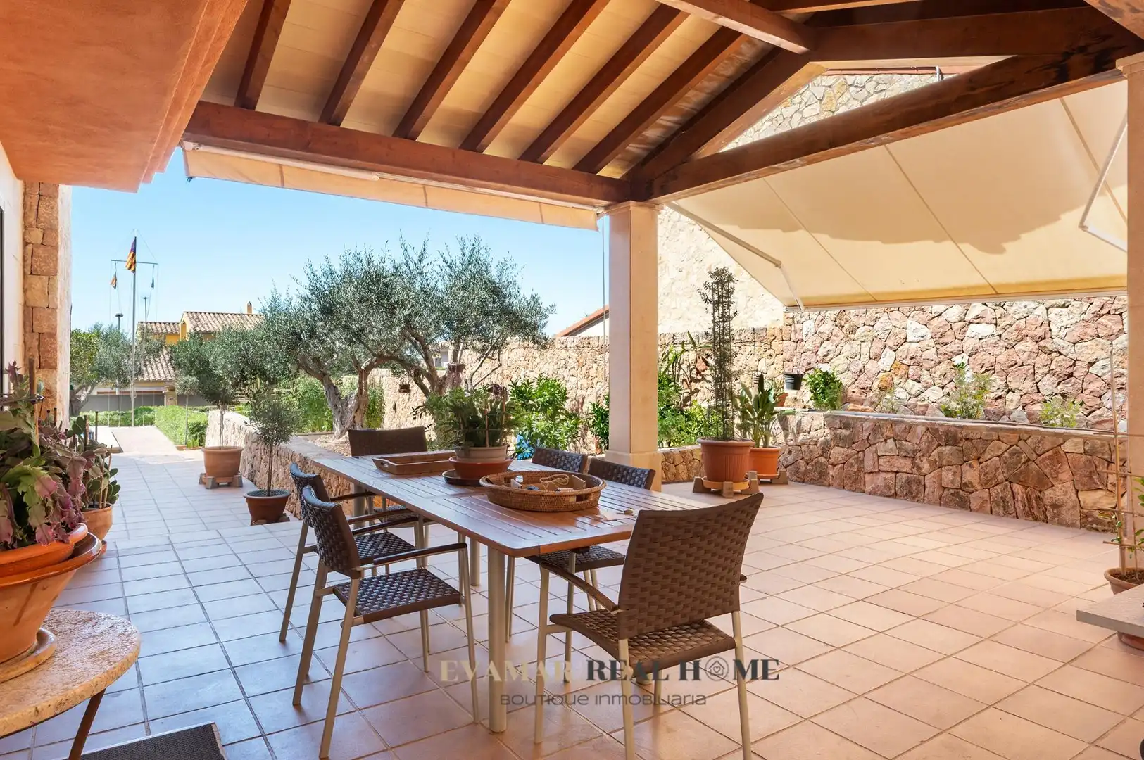 Terrassa de Casa o xalet en venda en Marratxí amb Aire condicionat, Calefacció i Jardí privat