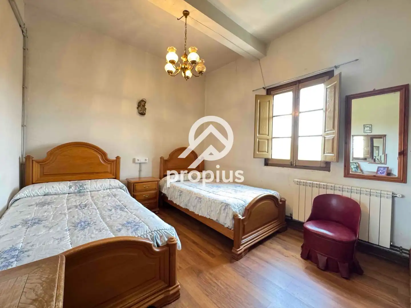 Bedroom of Flat for sale in Piloña  with Heating, Storage room and Balcony