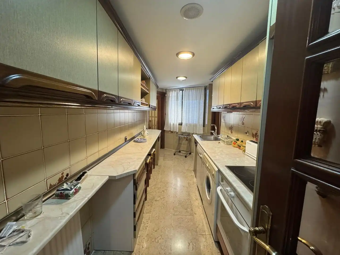 Küche von Wohnung zum Verkauf in Illueca mit Klimaanlage, Heizung und Terrasse