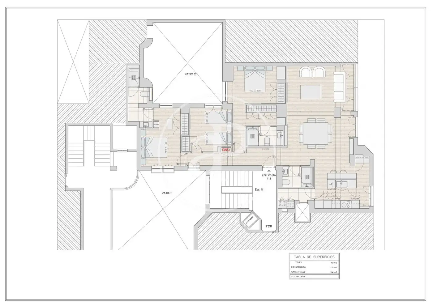 Piso en venta en Madrid con Aire acondicionado, Calefacción y Amueblado