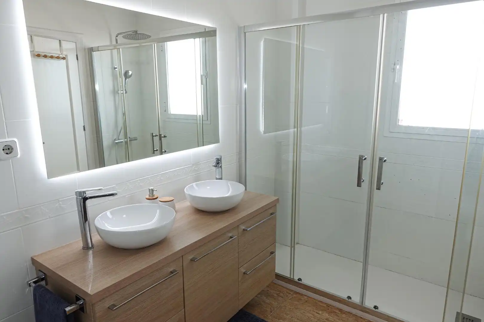Bathroom of Houses for sale in La Manga del Mar Menor  with Air Conditioner, Heating and Private garden