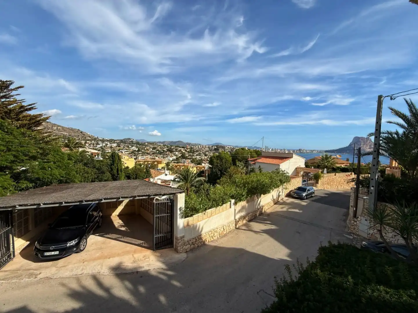 Vista exterior de Casa o xalet en venda en Calpe / Calp amb Aire condicionat, Calefacció i Jardí privat