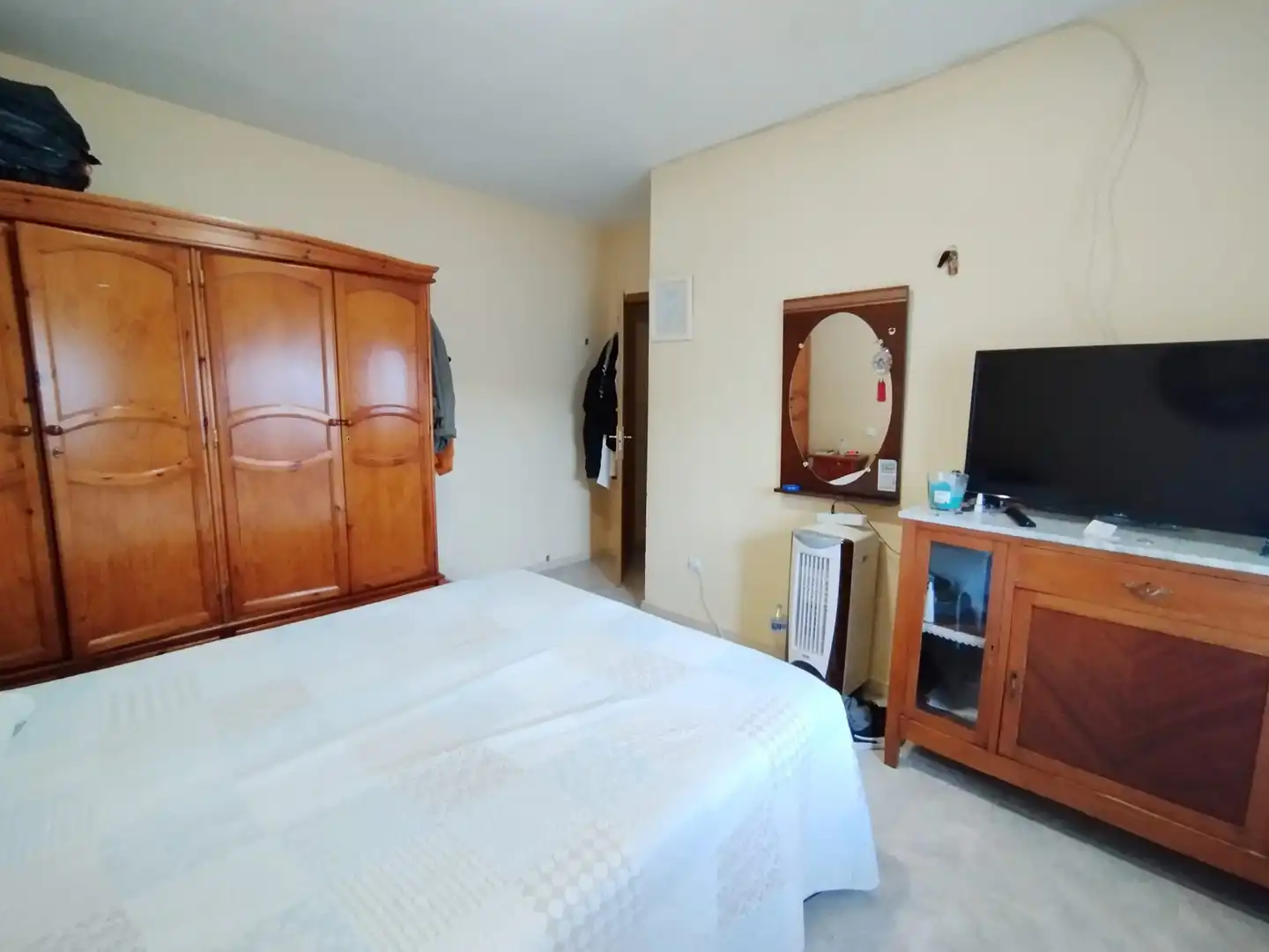 Bedroom of Flat for sale in Tomelloso  with Terrace, Storage room and Furnished