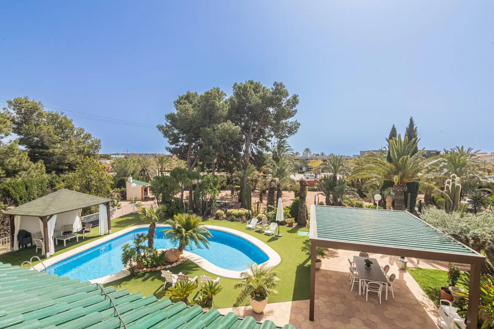 Piscina de Casa o chalet en venta en Elche / Elx con Jardín privado, Terraza y Piscina