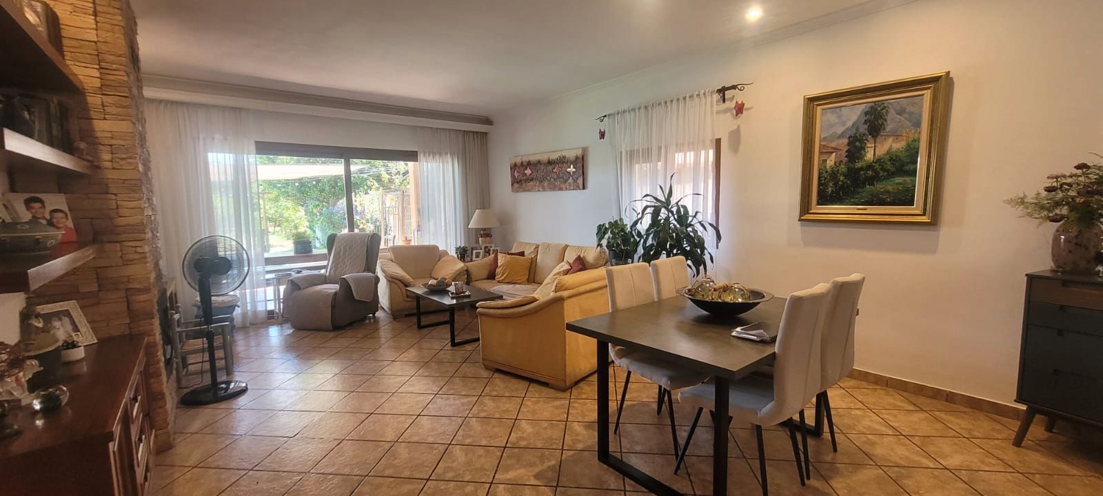 Sala d'estar de Finca rústica en venda en  Palma de Mallorca amb Aire condicionat