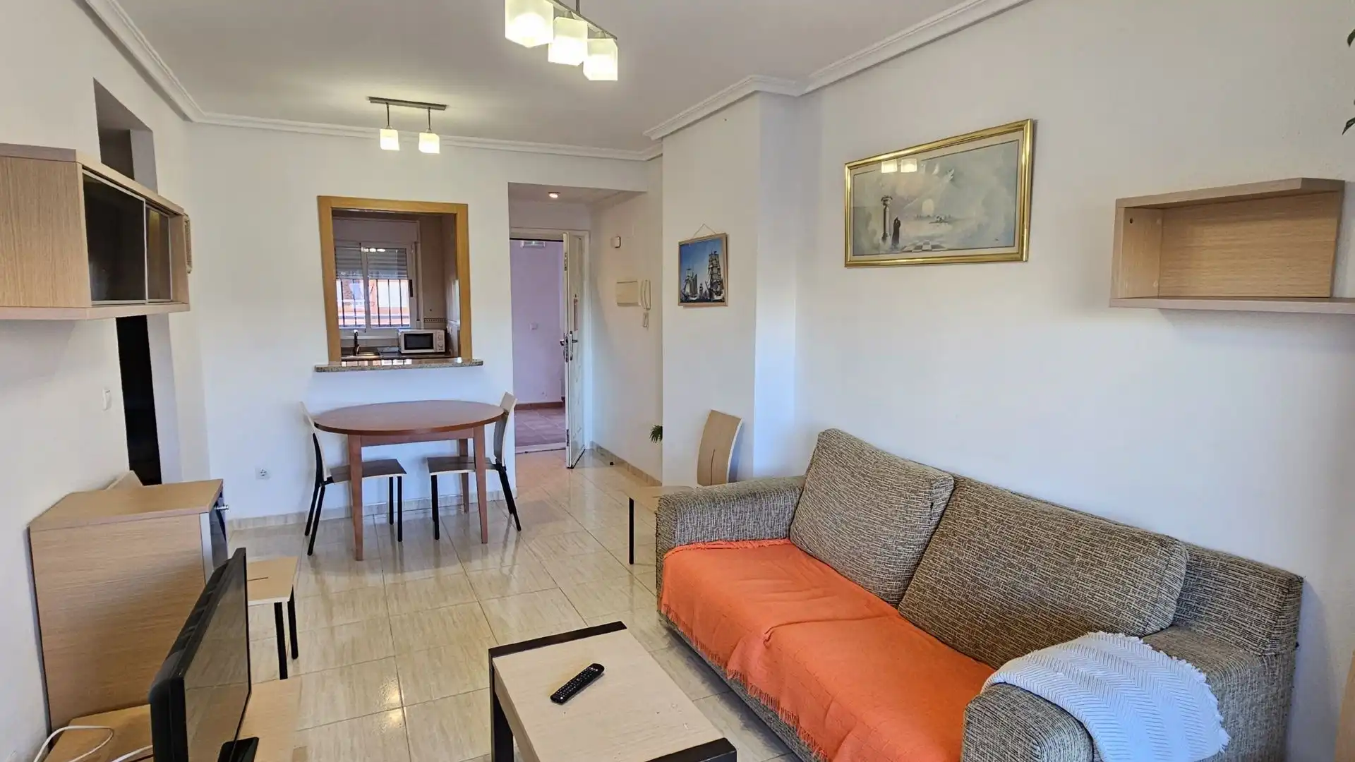Living room of Apartments for sale in Oropesa del Mar / Orpesa  with Air Conditioner, Heating and Terrace