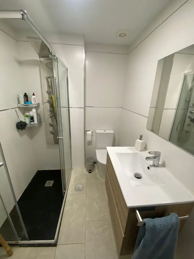 Bathroom of Flat for rent in Málaga  with Air Conditioner, Heating and Furnished