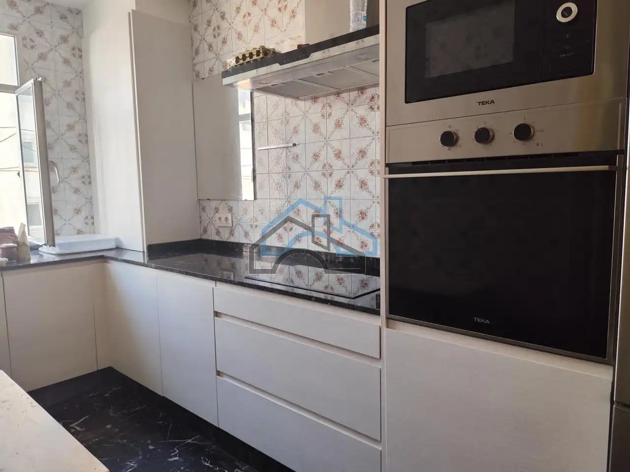 Kitchen of Flat for rent in A Coruña Capital   with Furnished