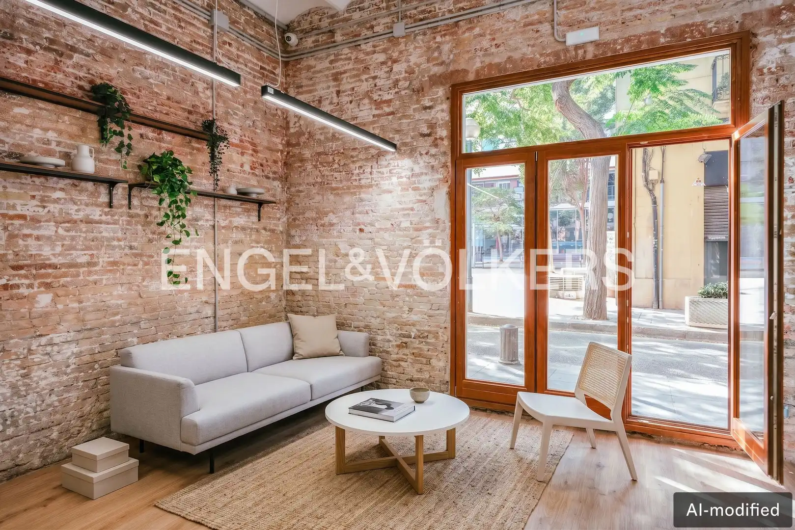 Sala d'estar de Casa adosada en venda en Barcelona amb Aire condicionat, Calefacció i Jardí privat