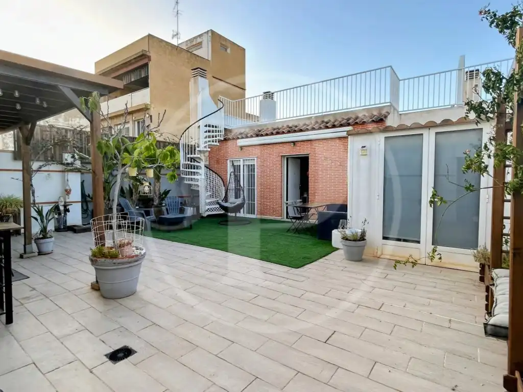 Terraza de Ático en venta en Albal con Aire acondicionado, Jardín privado y Terraza