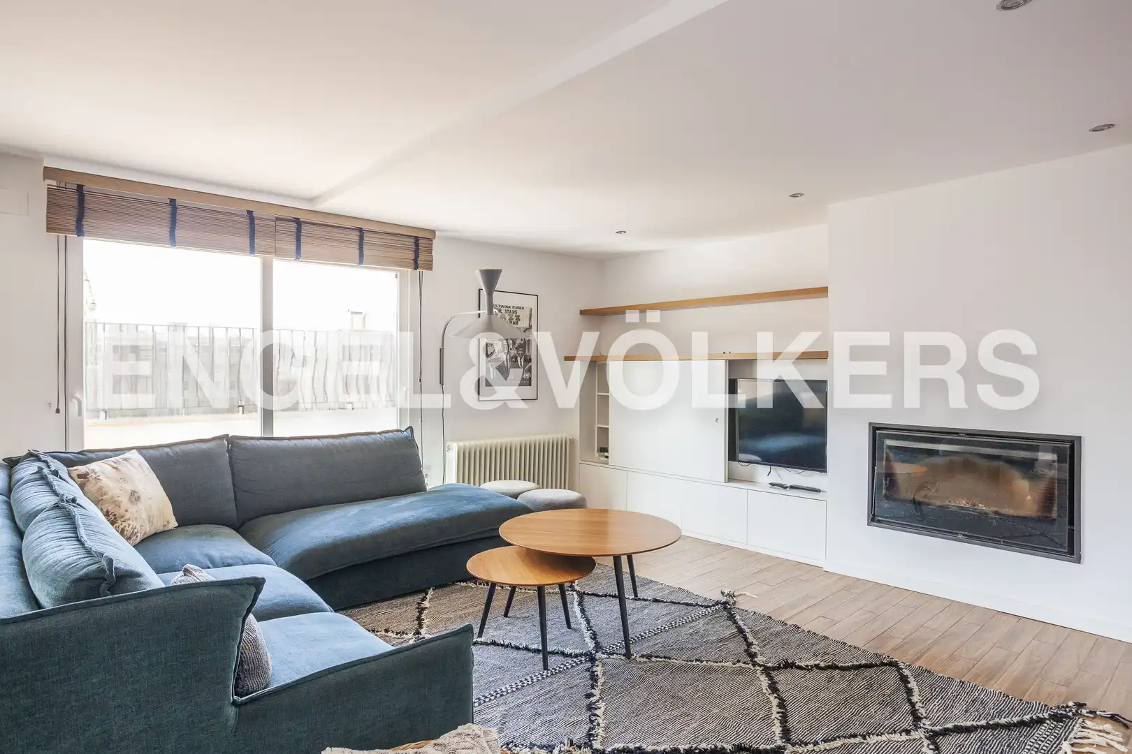 Living room of Attic for rent in Madrid  with Air Conditioner, Heating and Terrace