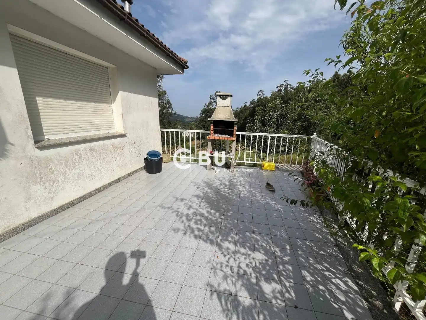 Terrassa de Casa o xalet en venda en Cerceda