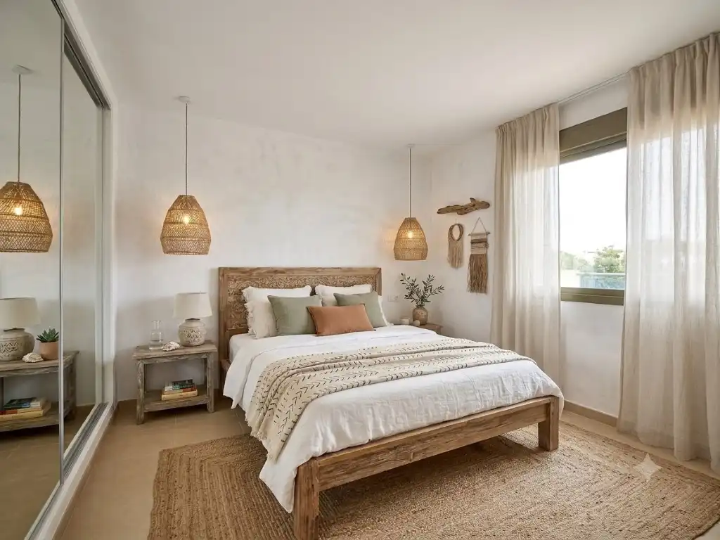 Habitación de Ático en venta en Garrucha con Jardín privado, Terraza y Piscina comunitaria