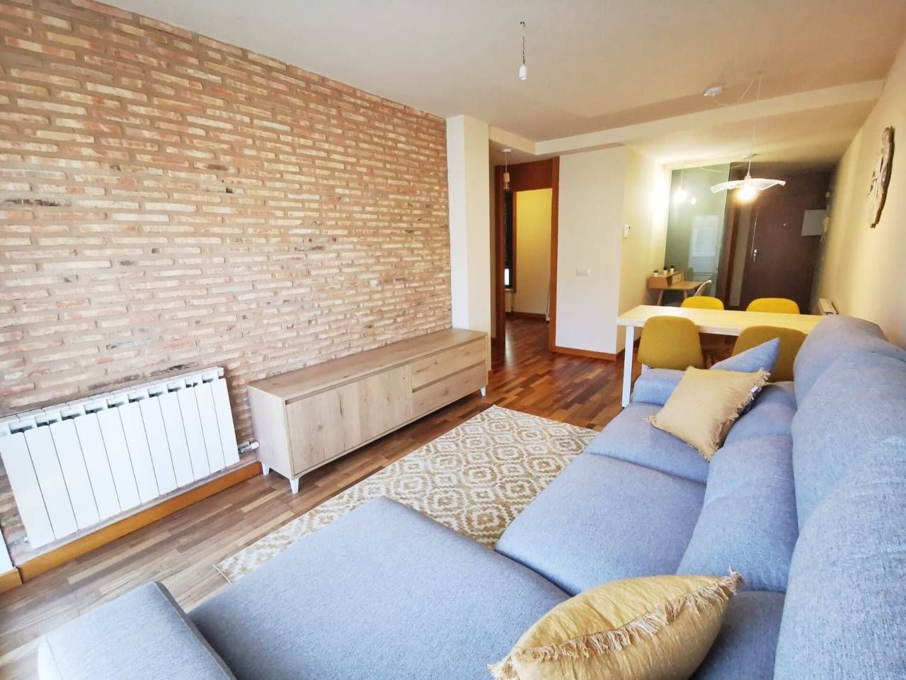 Living room of Flat to rent in Salvaterra de Miño  with Heating, Terrace and Furnished
