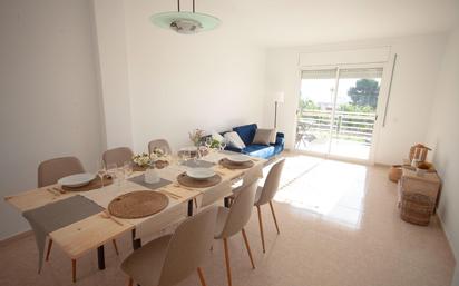 Dining room of Flat for sale in Cunit  with Heating, Terrace and Storage room