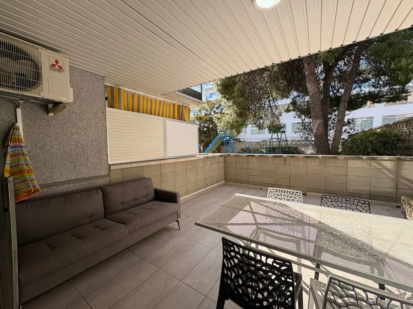 Terrasse von Wohnung zum Verkauf in Salou mit Klimaanlage, Heizung und Terrasse