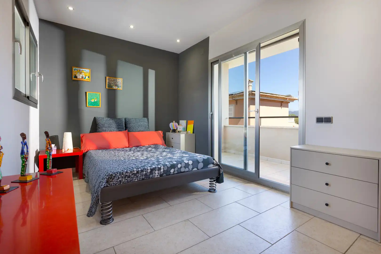 Dormitori de Casa o xalet en venda en Marratxí amb Aire condicionat, Jardí privat i Terrassa
