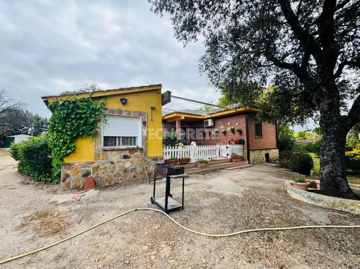 Vista exterior de Casa o xalet en venda en San Román de los Montes