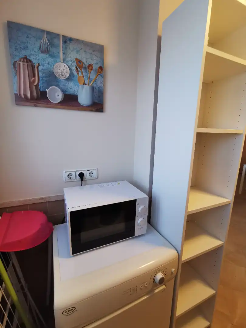 Küche von Wohnung zur Miete in Málaga mit Klimaanlage, Heizung und Möbliert
