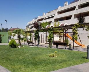 Garden of Attic for sale in Cáceres Capital  with Air Conditioner, Heating and Terrace