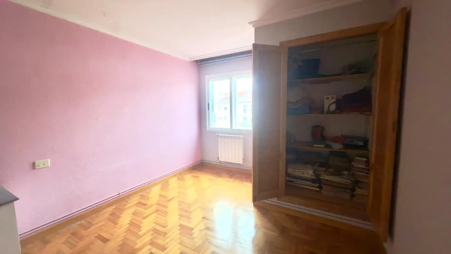 Schlafzimmer von Wohnung zum Verkauf in Xinzo de Limia mit Parkett, Terrasse und Balkon