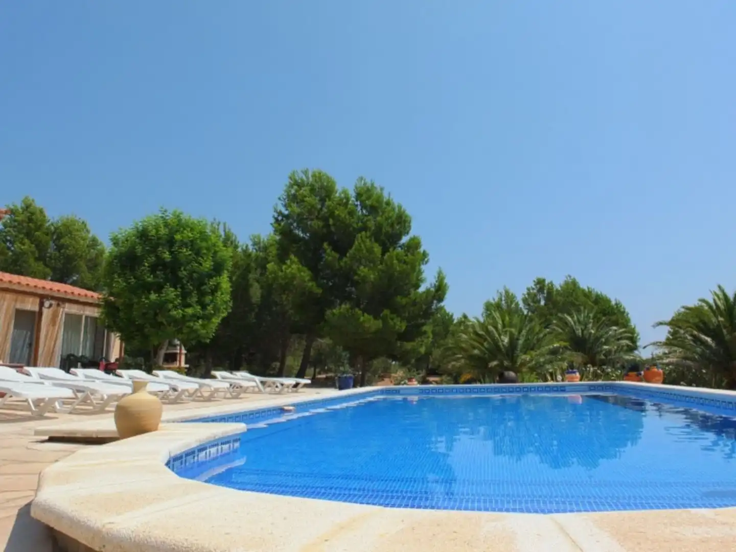 Piscina de Casa o xalet en venda en L'Ametlla de Mar  amb Aire condicionat, Terrassa i Piscina