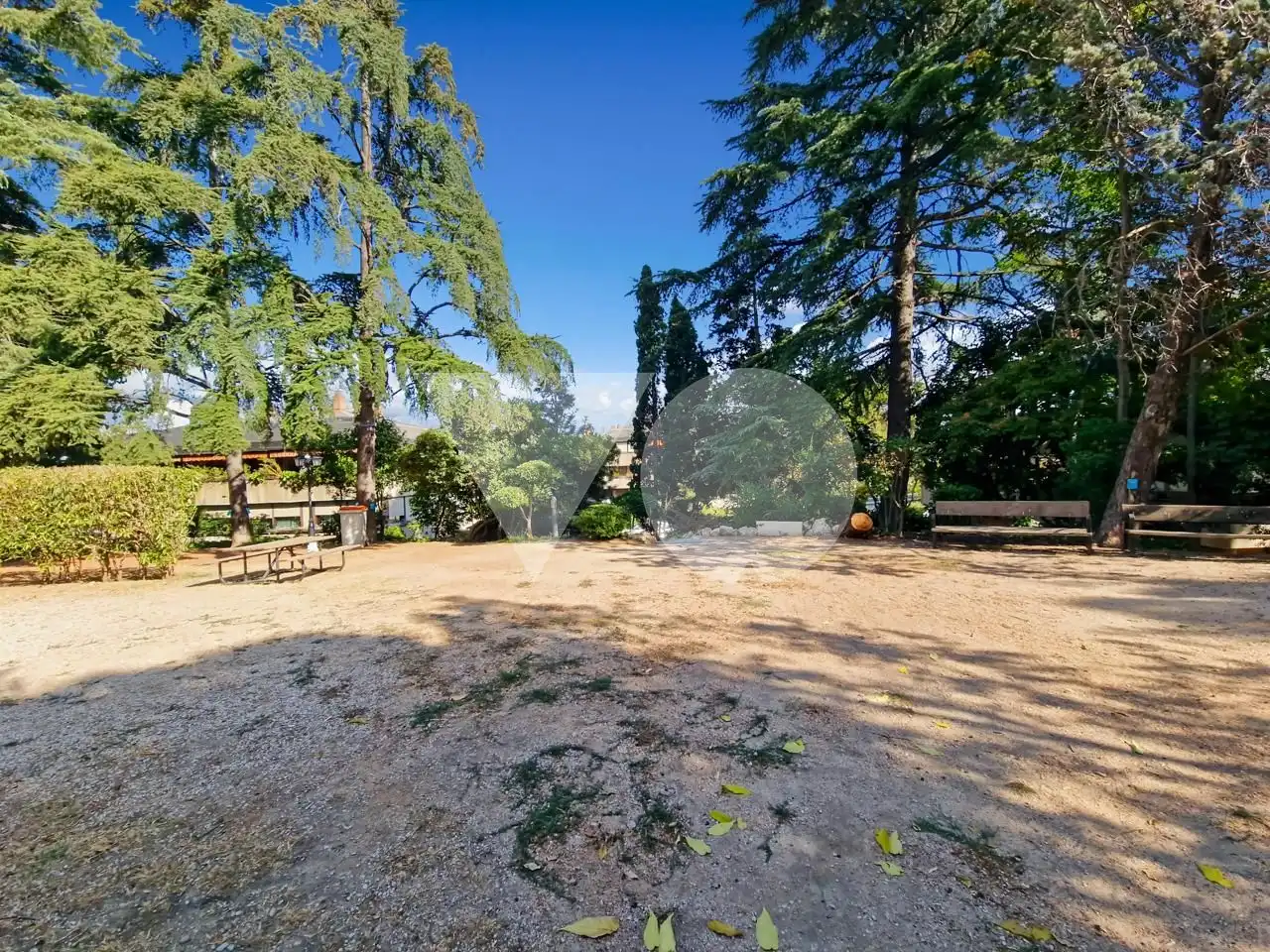 Jardín de Planta baja en venta en Madrid con Aire acondicionado, Calefacción y Parquet