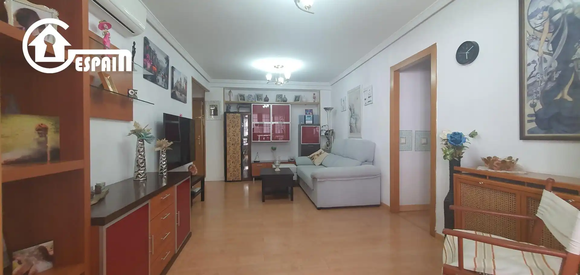 Sala d'estar de Pis en venda en Madrid amb Aire condicionat, Calefacció i Jardí privat
