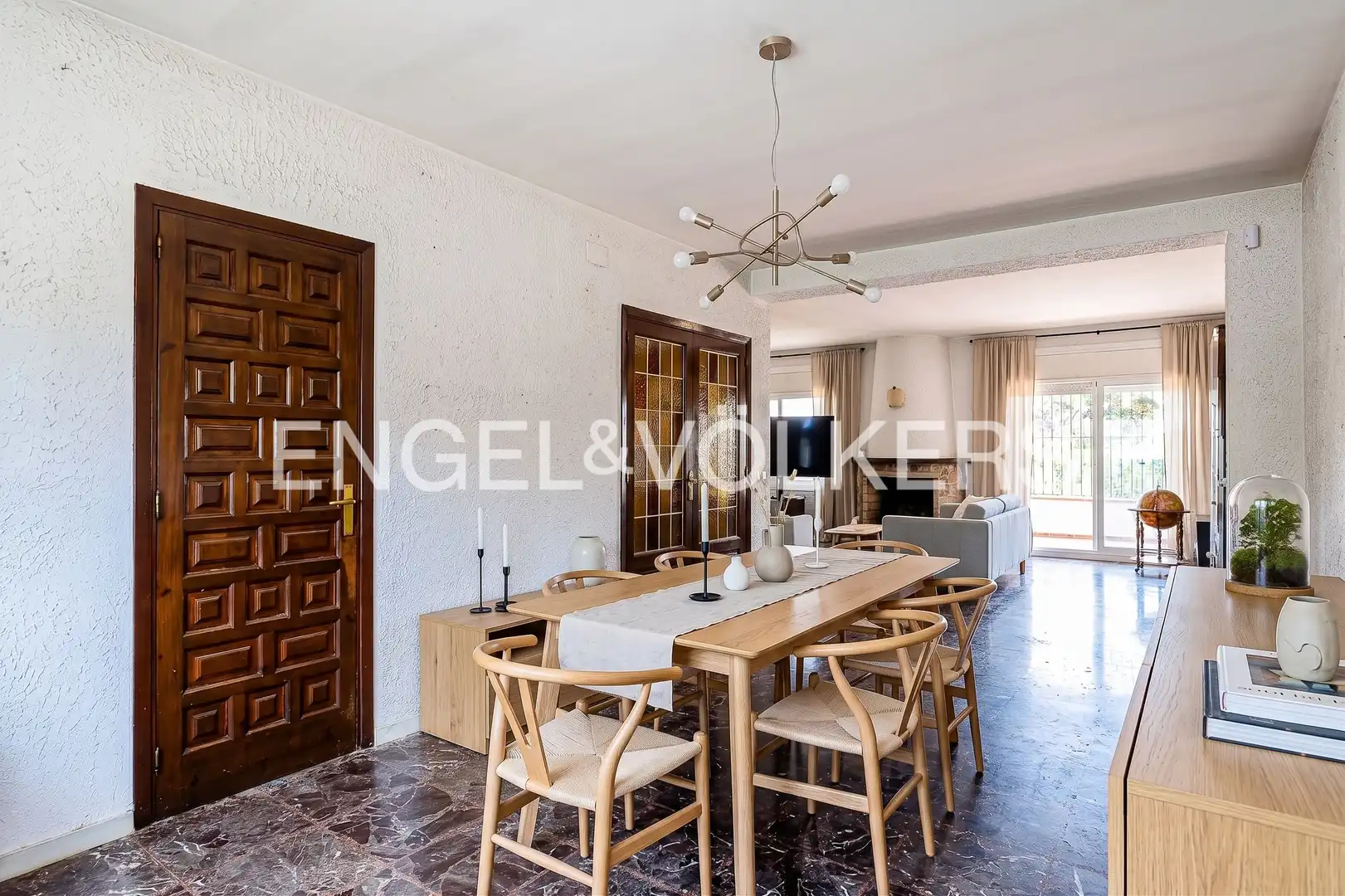 Dining room of Houses for sale in Cubelles  with Air Conditioner, Heating and Private garden