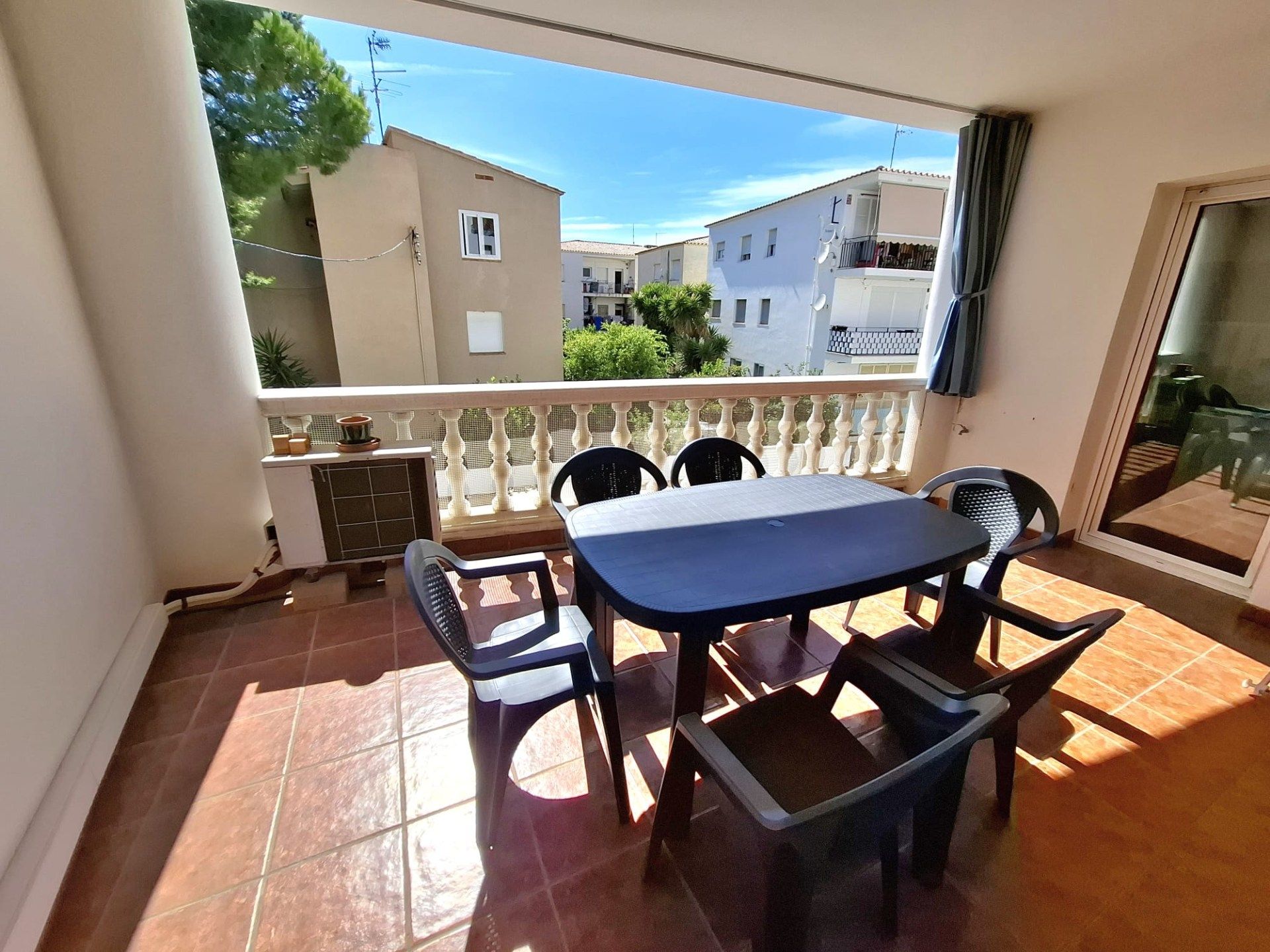 Terrace of Flat for sale in Llançà  with Heating, Terrace and Furnished