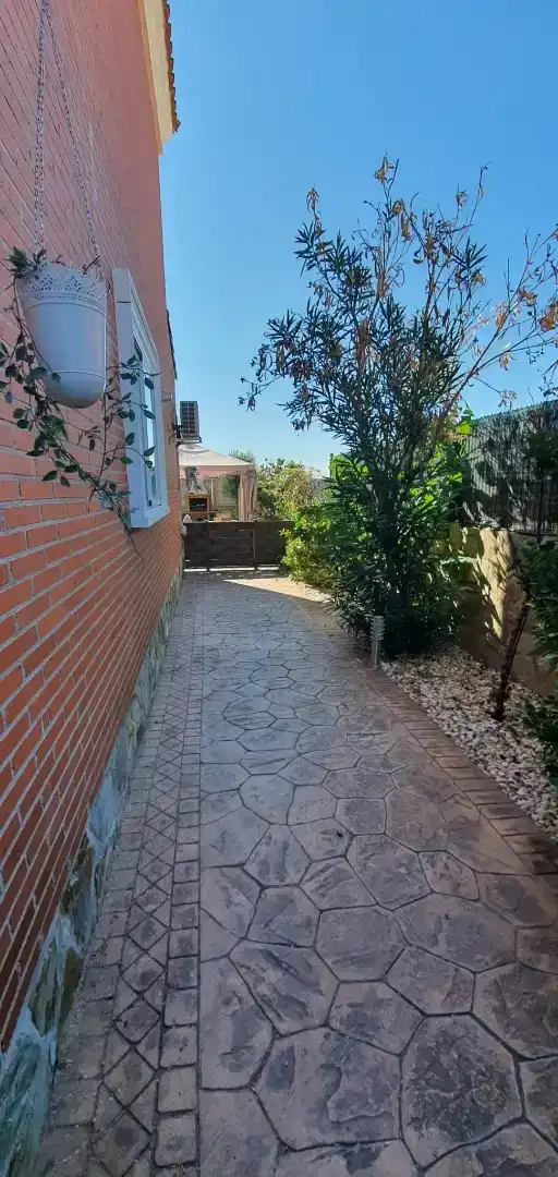 Terraza de Casa o chalet en venta en Barcience con Aire acondicionado, Jardín privado y Parquet