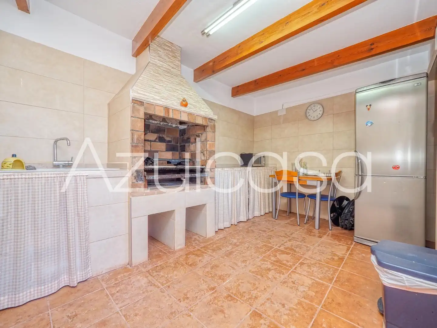 Kitchen of Houses for sale in Mutxamel  with Air Conditioner, Heating and Terrace