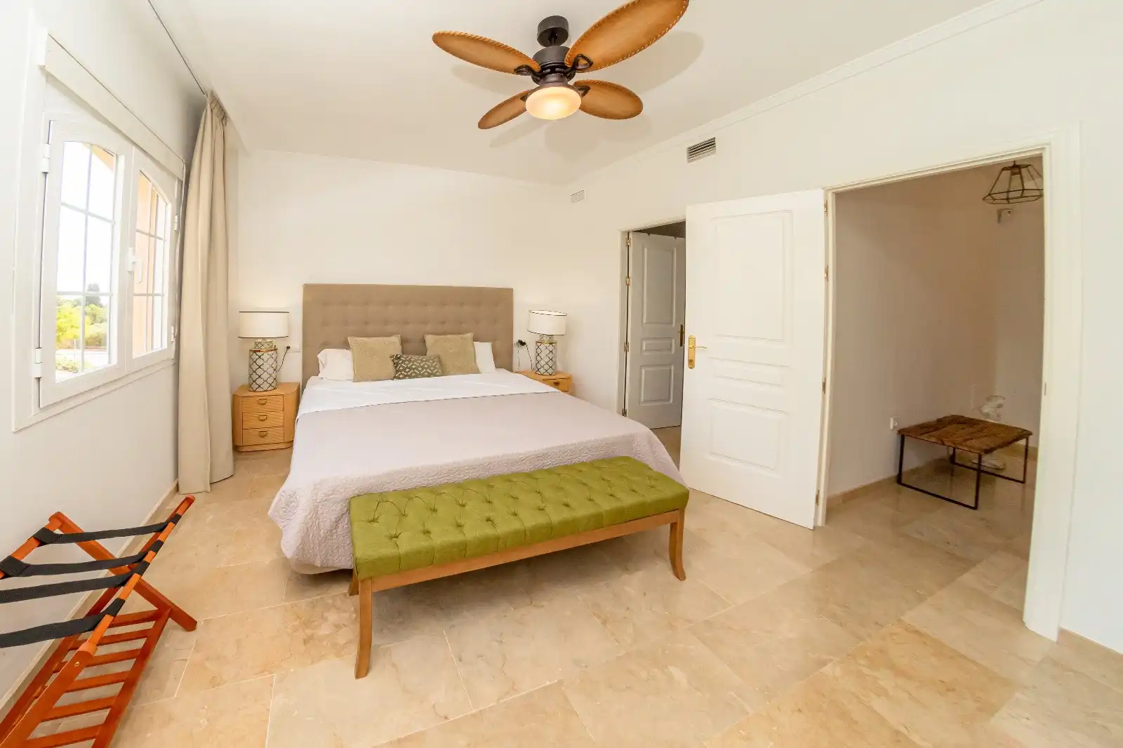 Bedroom of Detached homes for rent in Marbella  with Air Conditioner, Terrace and Storage room