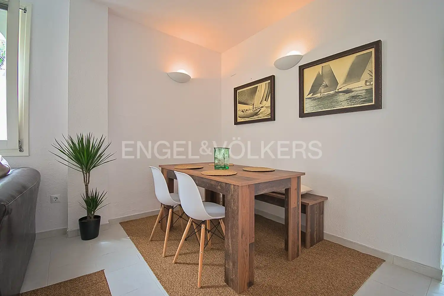 Dining room of Flat for rent in Dénia  with Heating