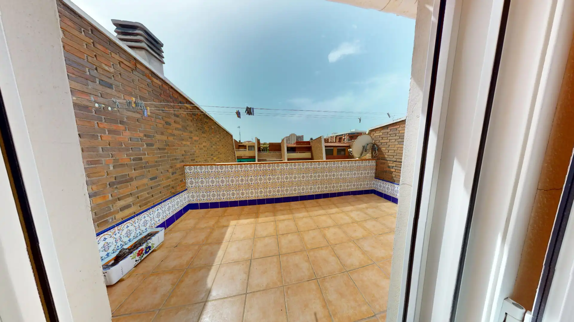 Terraza de Casa o chalet en venta en Alicante / Alacant con Aire acondicionado, Jardín privado y Terraza