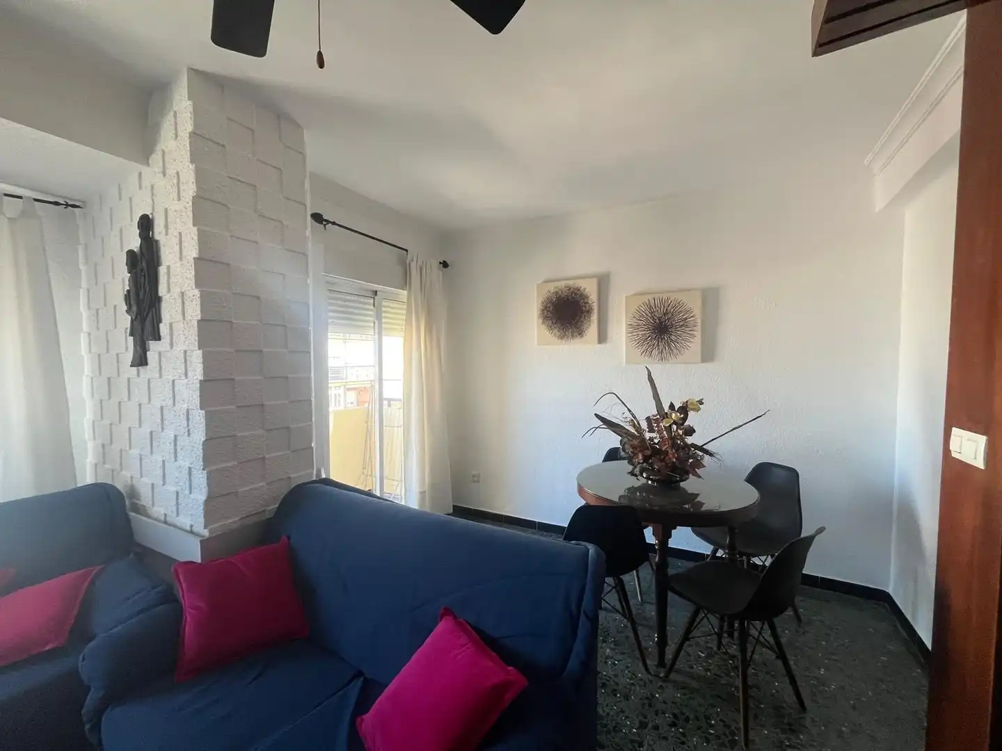 Sala de estar de Piso en venta en Huelva con Amueblado