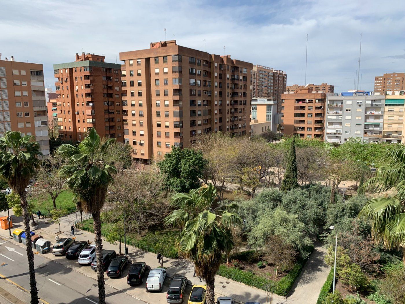 Vista exterior de Pis de lloguer en  Valencia Capital amb Aire condicionat, Calefacció i Balcó