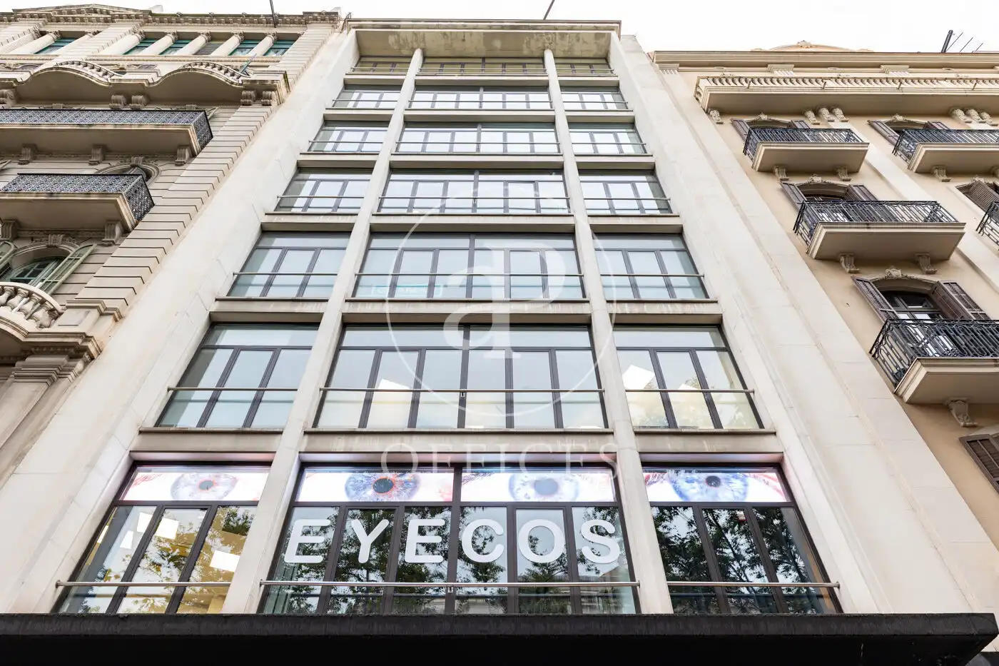 Außenansicht von Büro zur Miete in Barcelona